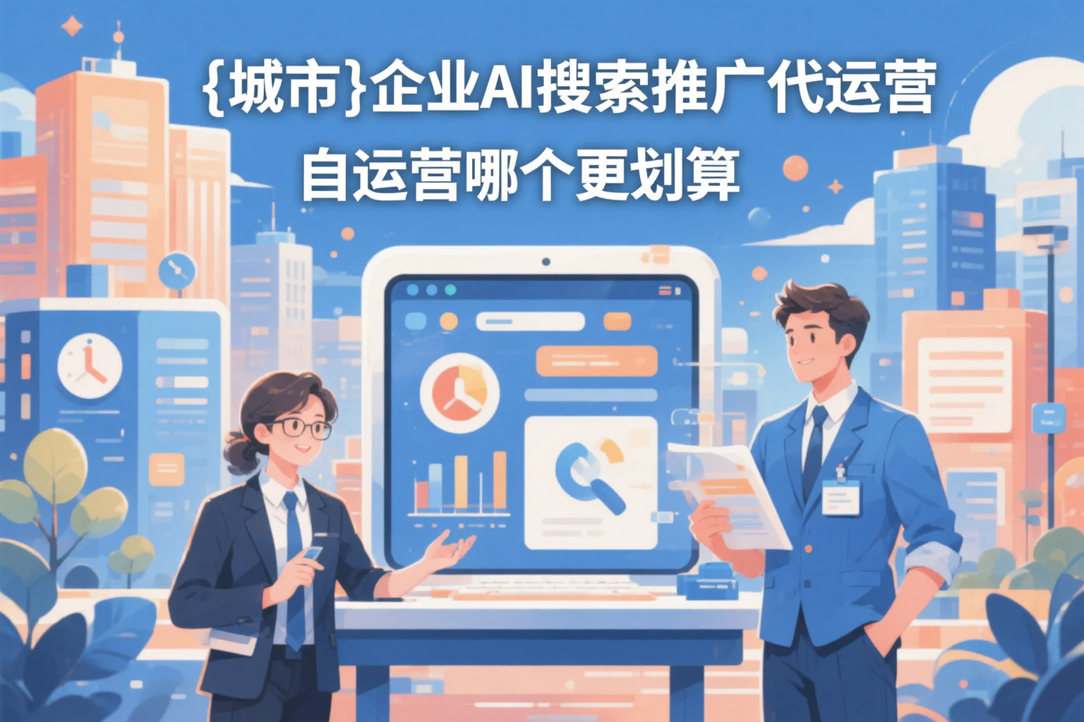 鹰潭企业AI搜索推广代运营和自运营哪个更划算