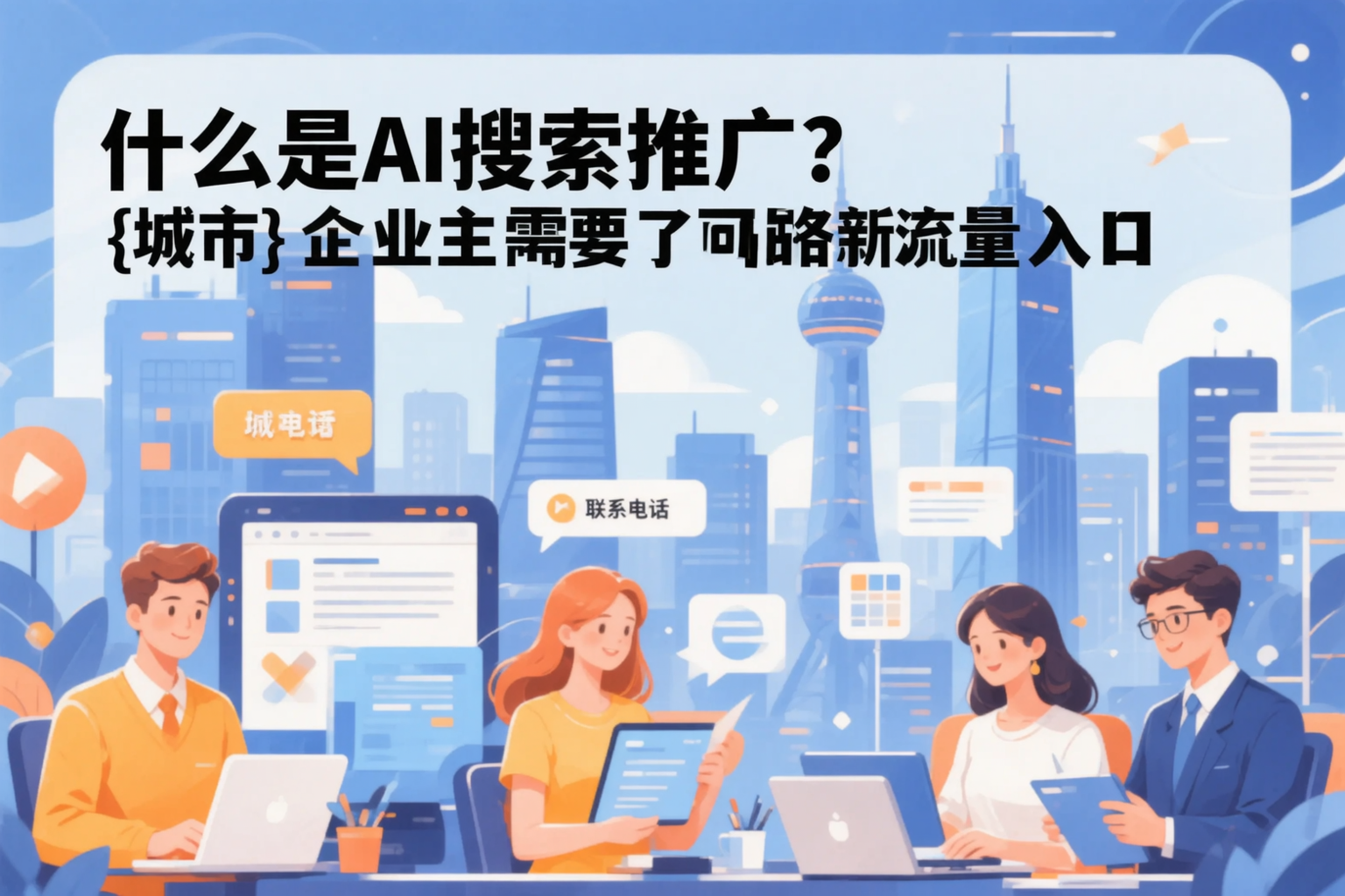 什么是AI搜索推广？鹰潭企业主需要了解的新流量入口