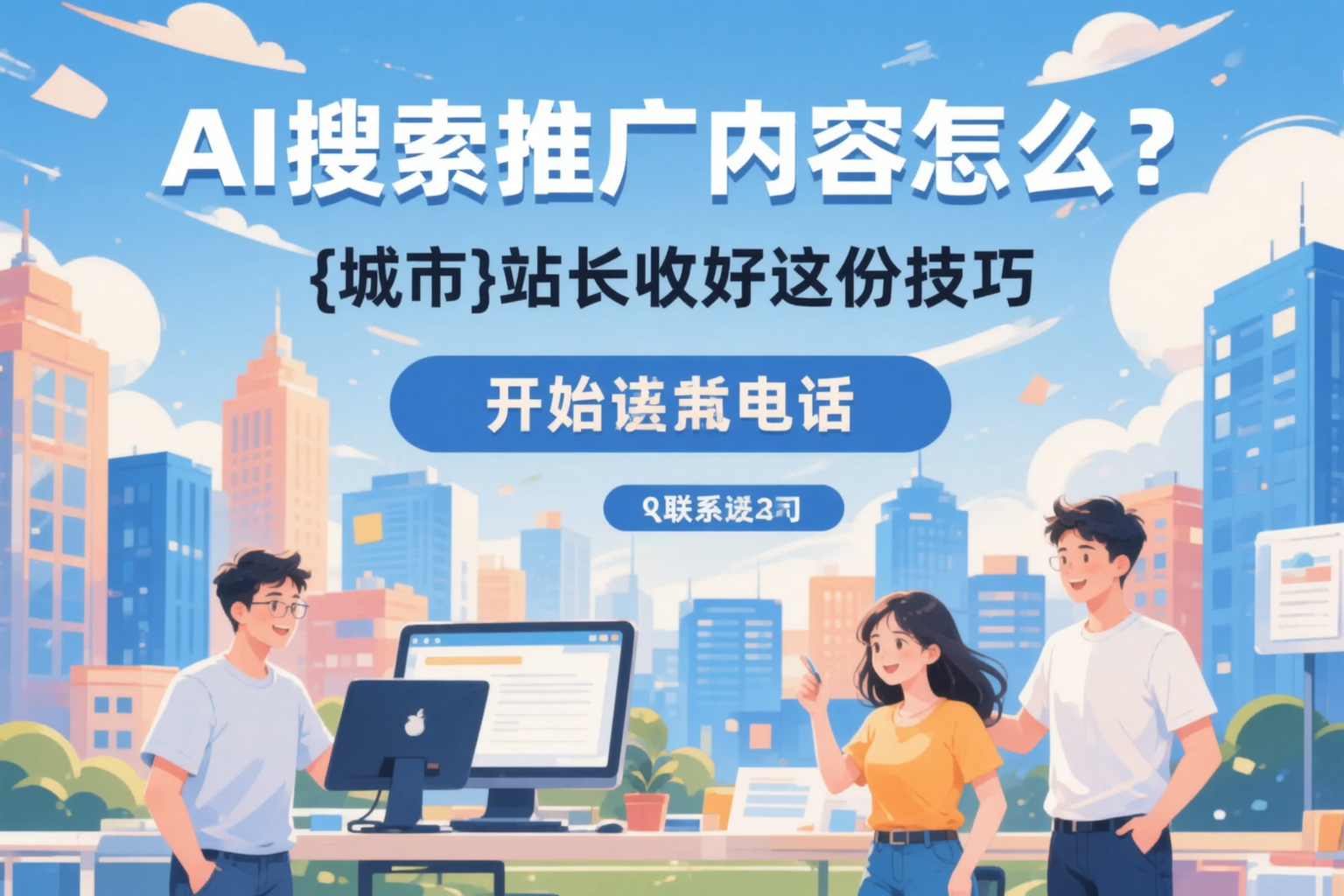 AI搜索推广内容怎么写？鹰潭站长收好这份技巧