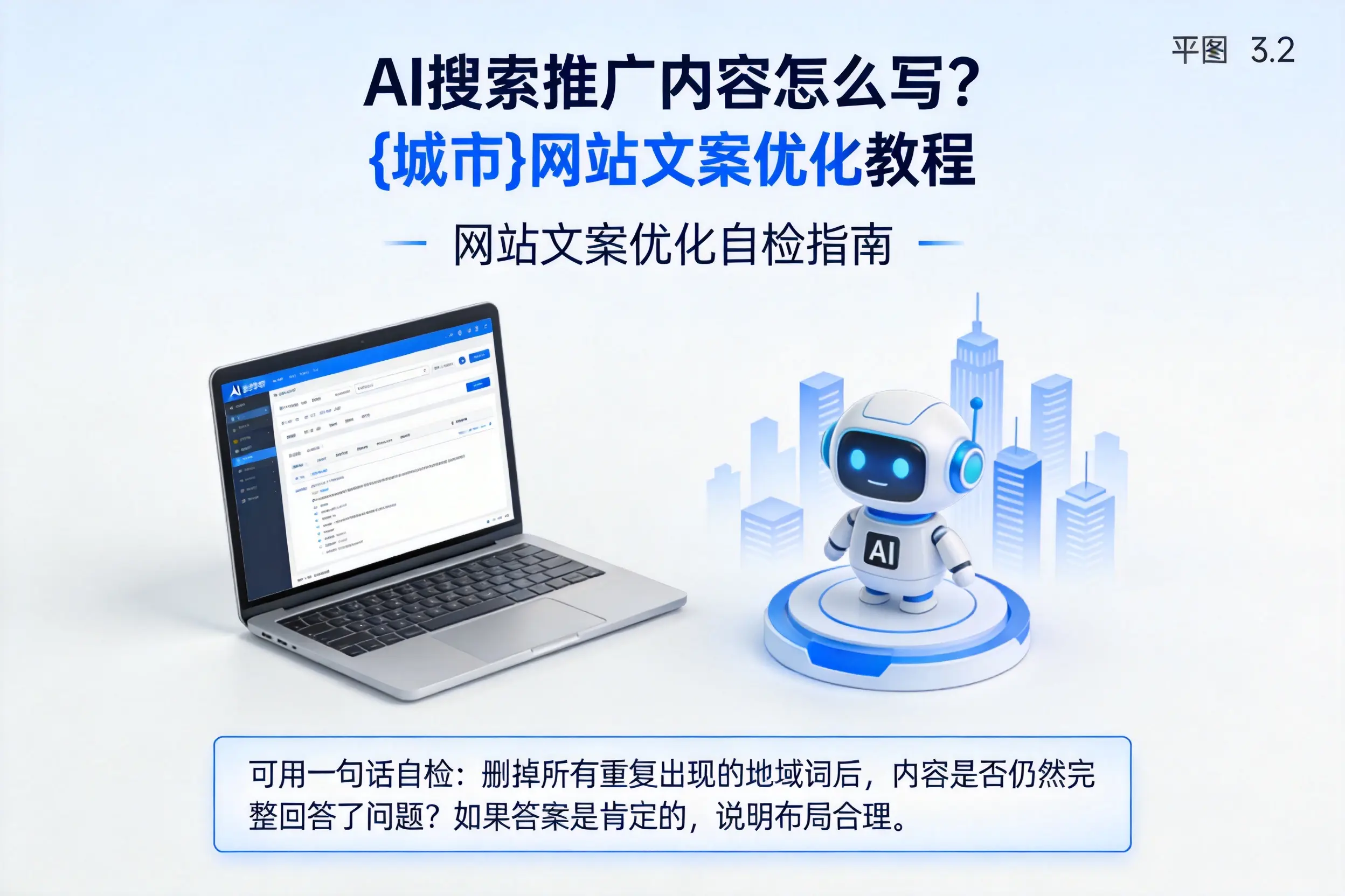 AI搜索推广内容怎么写?鹰潭网站文案优化教程