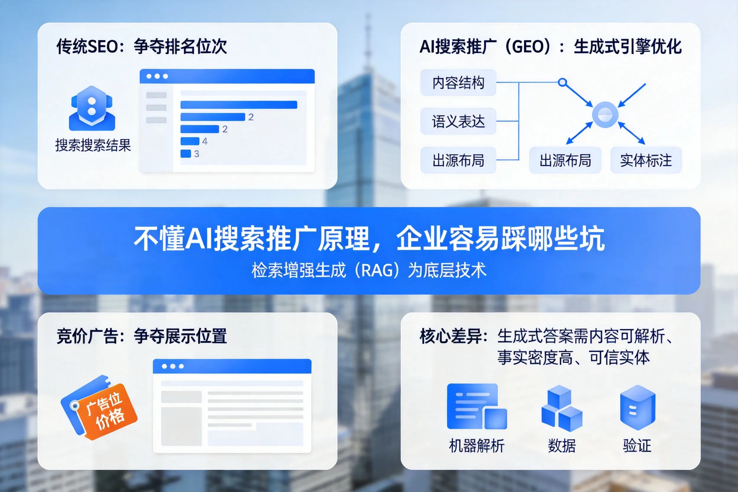 不懂AI搜索推广原理，鹰潭企业容易踩哪些坑