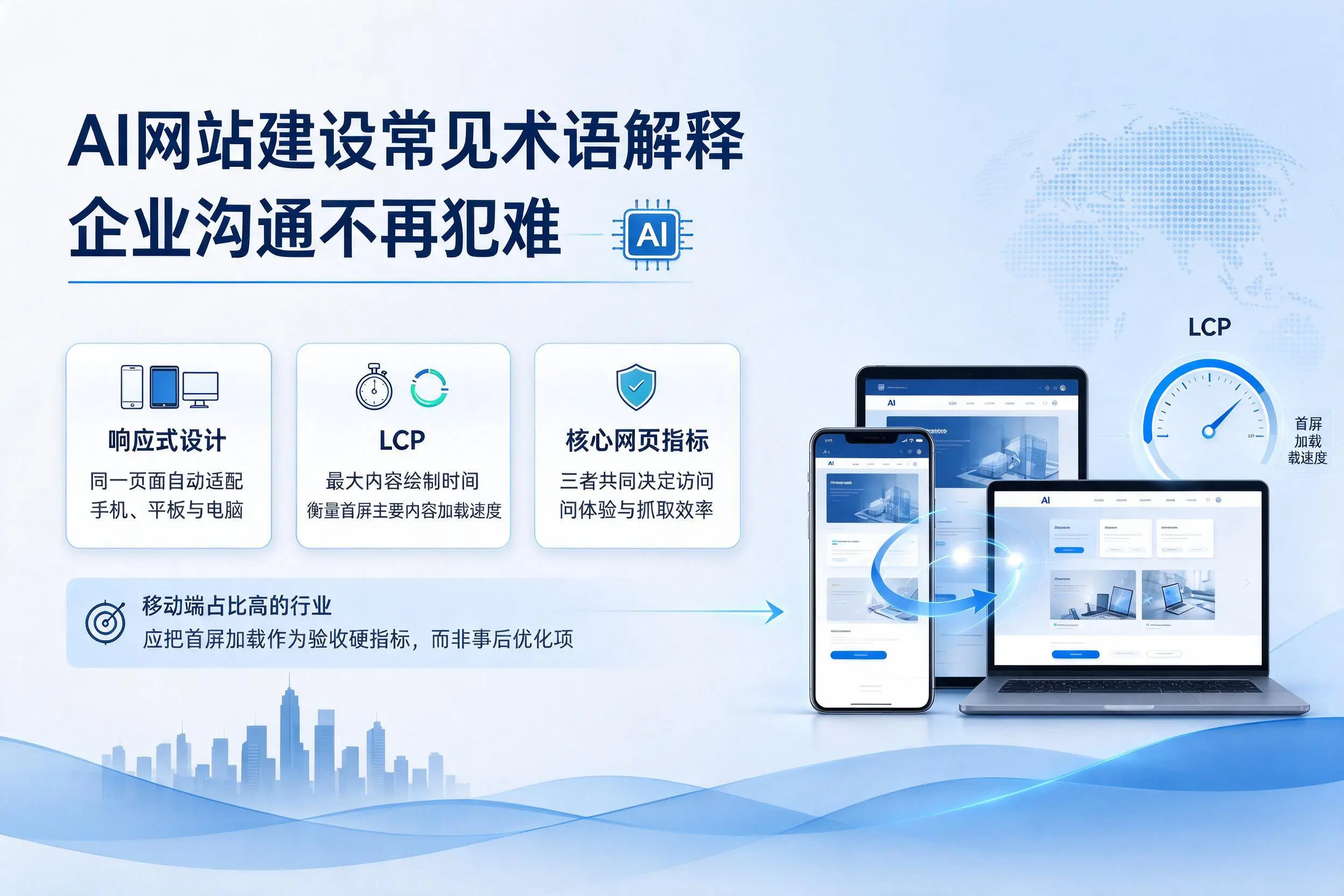 AI网站建设常见术语解释,鹰潭企业沟通不再犯难