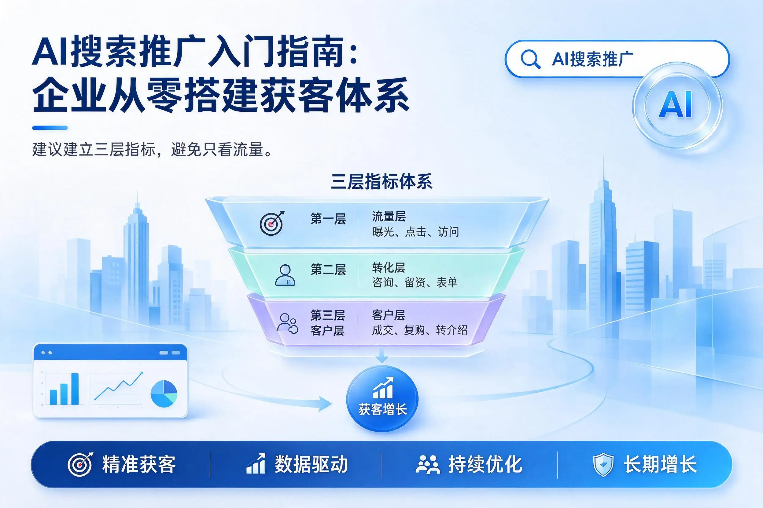 AI搜索推广入门指南：鹰潭企业从零搭建获客体系